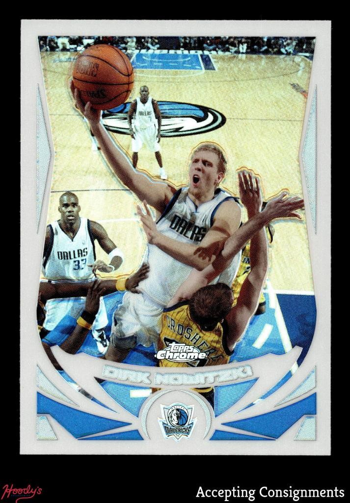 2004-05 Topps Chrome Refractor #41 Dirk Nowitzki MAVERICKS