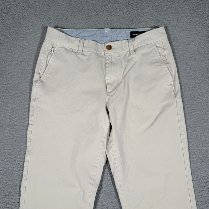 Pantalon Chino Bonobos Homme - 33x30 Marron, Coupe Slim, Velours Côtelé, Préppy
