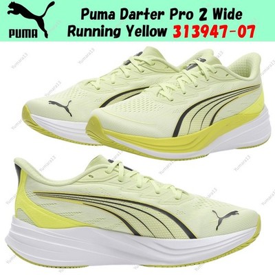 Puma Darter Pro 2 Wide Running Yellow 313947-07 Men's Size