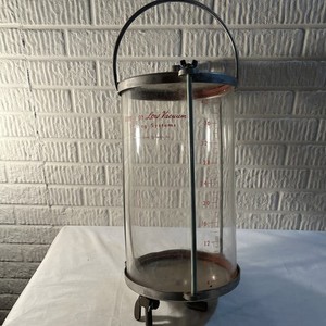 Chore Boy Low Vacuum Milking System Glass Canister