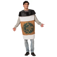 Coffee 2 Go Adult Costume - Rasta Imposta