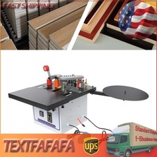 1200W 110V Portable Edge Bander Machine Double Side Gluing Wood Banding Machine
