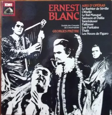 Airs D'Opéras , Georges Prêtre, Ernest Blanc et Orchestre De La Société Des