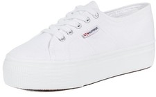 Superga 2790 COTW Linea Up and Down, Women's Low Sneakers, White,Size 5.5