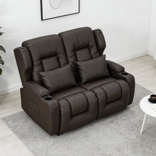 Loveseat Recliner Sofa Manual Recliner Loveseat RV Sofa Home Theater Seating
