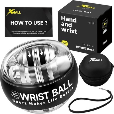 Grip Strength Trainer-Torque Ball Hand Exerciser, Wrist Gyro Ball