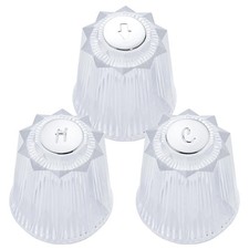 Bathtub and Shower 3 Piece Windsor Replacement Handles for Price Pfister Syst...