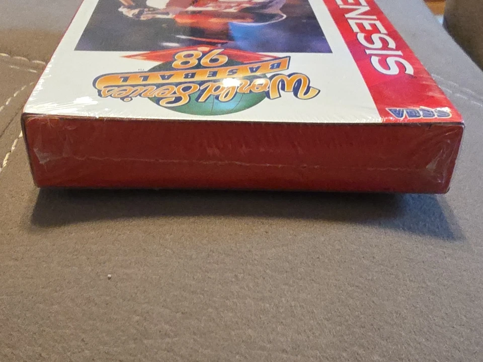 World Series Baseball '98 Brand New Sealed W/Unpunched Hangtag Sega Genesis - Image 3 of 4