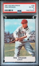 1961 GOLDEN PRESS #30 TRIS SPEAKER PSA 6