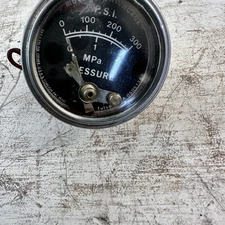Vintage 2” Murphy Chrome MPa. Pressure Switch Gauge 05051383 Car Truck Rat Rod
