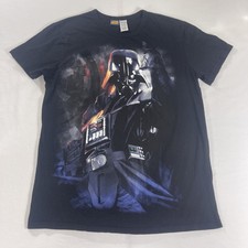 Vintage Star Wars YOUTH L T-Shirt Sleepwear Darth Vader Graphic Y2K Lucasfilm