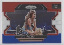 2022 Panini Prizm WWE Red White & Blue Prizm Aliyah #47 uk2