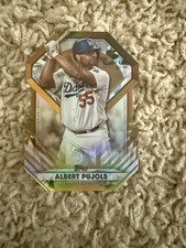 Albert Pujols Diamond Greats Die Cut Topps Gold #'d 18/75 Series 2 DGDC-36