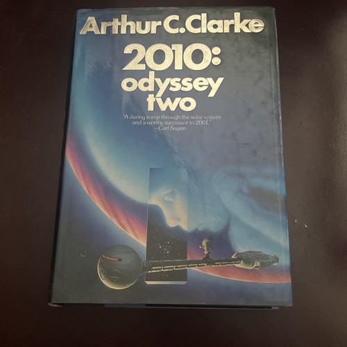 Arthur C. Clarke 2010 ODYSSEY TWO HC DJ 1st Edition Sci-Fi Novel - 第 1/2 張圖片