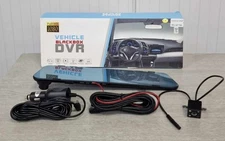 Camecho Mirror Dash Cam Front Rear 4.5 Inch Touch Screen Dual Dash Cam Rear