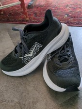 Hoka One One Mach 6 Women's Running Shoes 8B Black Grey White