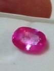 NATURAL EARTH MINED GGL CERTIFIED GEM TESTED HEATED OVAL PINK SAPPHIRE 6.42 CTS. — photo 4