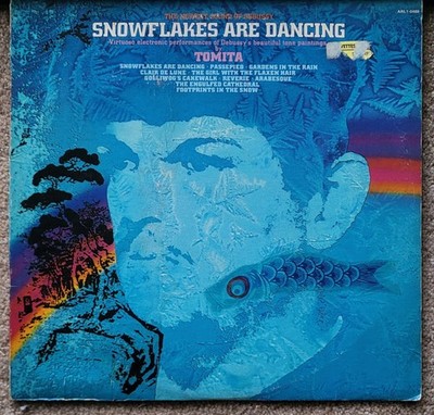 TOMITA - Snowflakes Are Dancing LP ALBUM 1974 RCA RED SEAL modern classical NM