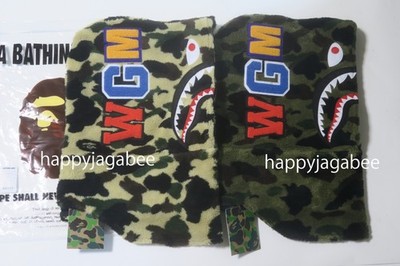 A BATHING APE Men's Goods 1ST CAMO SHARK BOA SNOOD 1L80181011 r | eBay