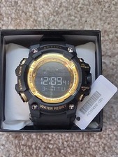 Orologio Activa Nero 50mm Summit X Accento Oro, Digitale, Cronografo ACW8082-005