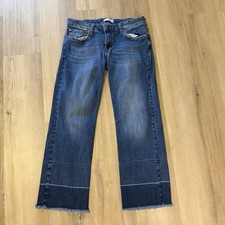 BP Woman  s Dark Blue Wide Leg Denim Jeans Size Medium Denim Wide Straight