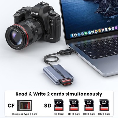 Delock Card reader for SD and CFexpress type B - buy at