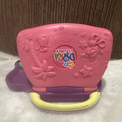 VTech Dora The Explorer Carnaval Time Learning Laptop Works Great RARE - Picture 6 of 14