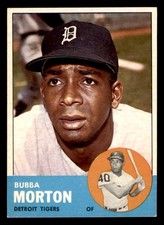 1963 Topps #164 Bubba Morton Detroit Tigers NR-MINT