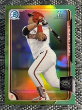 2015 Bowman Chrome 1st GREEN REFRACTOR Yasmany Tomas 63/99