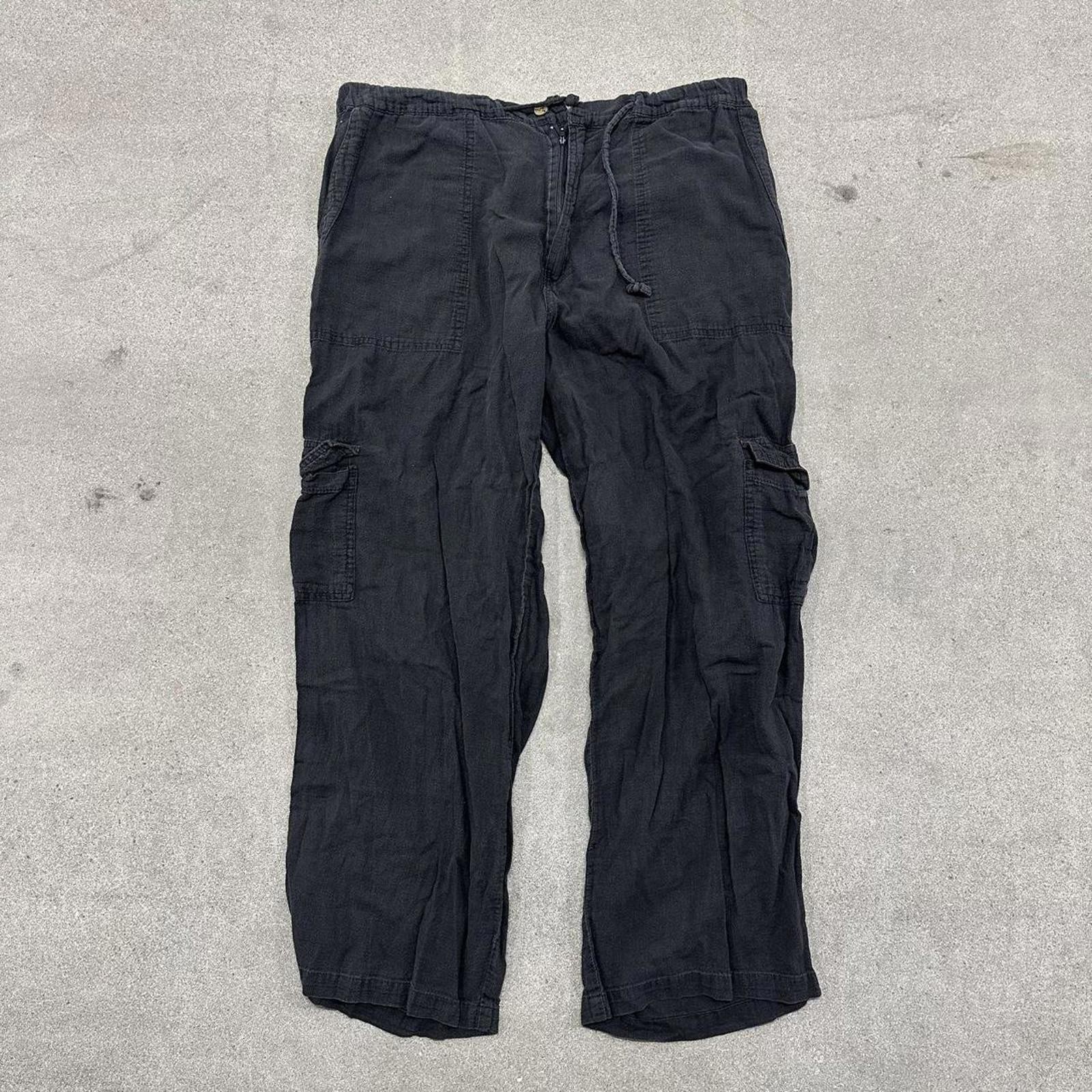 Black Surf Style cargo pants #y2k