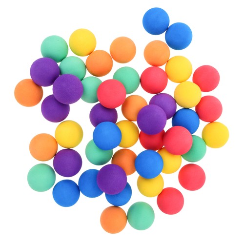 48 Pcs Kids Sports Foam Balls Sponge Toddler Child Birthday Party Toss Game