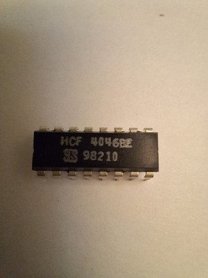 HCF4046BE PLL Phase Locked Loop IC DIP-16 CMOS 4046