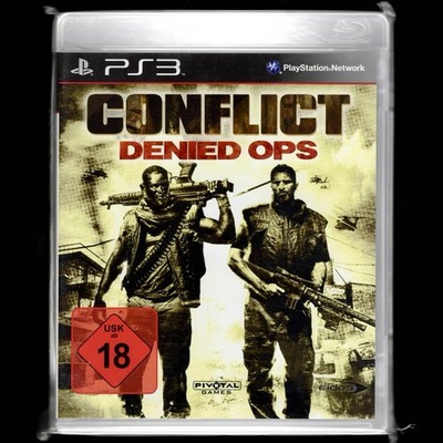 Conflict: Denied Ops PS3 Spiel Ego Shooter 1st Person SonyPlayStation3 Game Top