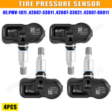 4x Genuine Tpms 42607-33021 Tire Pressure Sensor Pmv-107j For Toyota Camry