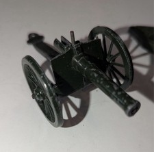Vintage Military Miniature Cannons Lot of 3 2  Excellent Condition