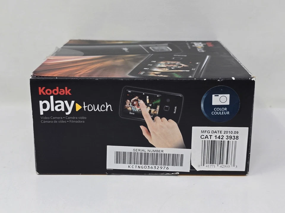 Kodak PlayTouch Zi10 Video Camera (Blue) - OPEN BOX - Image 3 of 4