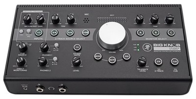 Mackie Big Knob Studio + Plus 4x3 Studio Monitor Controller Interface w/ USB I/O