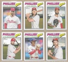 2026 Topps Heritage PHILADELPHIA PHILLIES Bas...