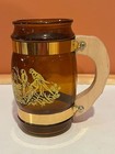 Vintage Siesta Ware mug. Busch Gardens, Tampa, brown glass 5" tall. — photo 2
