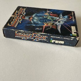 Famicom Image Fight Game with Box, Carts & Instructions, Used, B- Condition