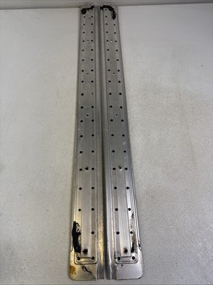 1977-1979 Lincoln Continental Set Of Door Sill Moldings Pair OEM