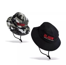 RAW Smokermans Camo Or Black Bucket Hat - RAWLIFE
