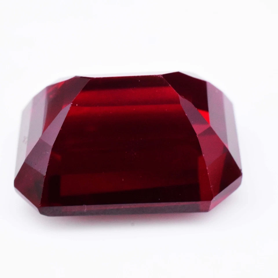 26.30 Ct Natural Blood Red Mozambique Ruby CERTIFIED Flawless Loose Gemstone - Image 4 of 4