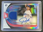 2025 Bowman Chrome Roki Sasaki Relic Auto RC Jersey Rookie #71/150 Dodgers