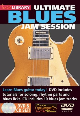 Ultimate Blues Jam Session Vol 1 Guitar Lesson Lick Library How To Video DVD