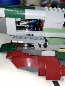 LEGO Star Wars: Slave I (8097) Incomplete No Minifigures Partial Ship Parts Lot