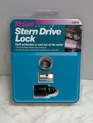 McGard Boat Stern Drive Lock 74018 | 7/16 x 20 Thread Single Stainless Steel