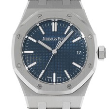 AUDEMARS PIGUET Royal Oak Automatic 15550ST.OO.1356ST.06 blue WATCH 719412 6