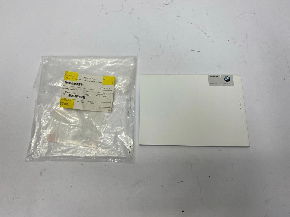 BMW 320i 325i 325xi 330i 330xi E46 2003 sedán manual del propietario ¡Nuevo! Foto 2 de 4