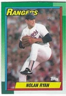 Nolan Ryan Topps Box Bottom Card 1990 #O